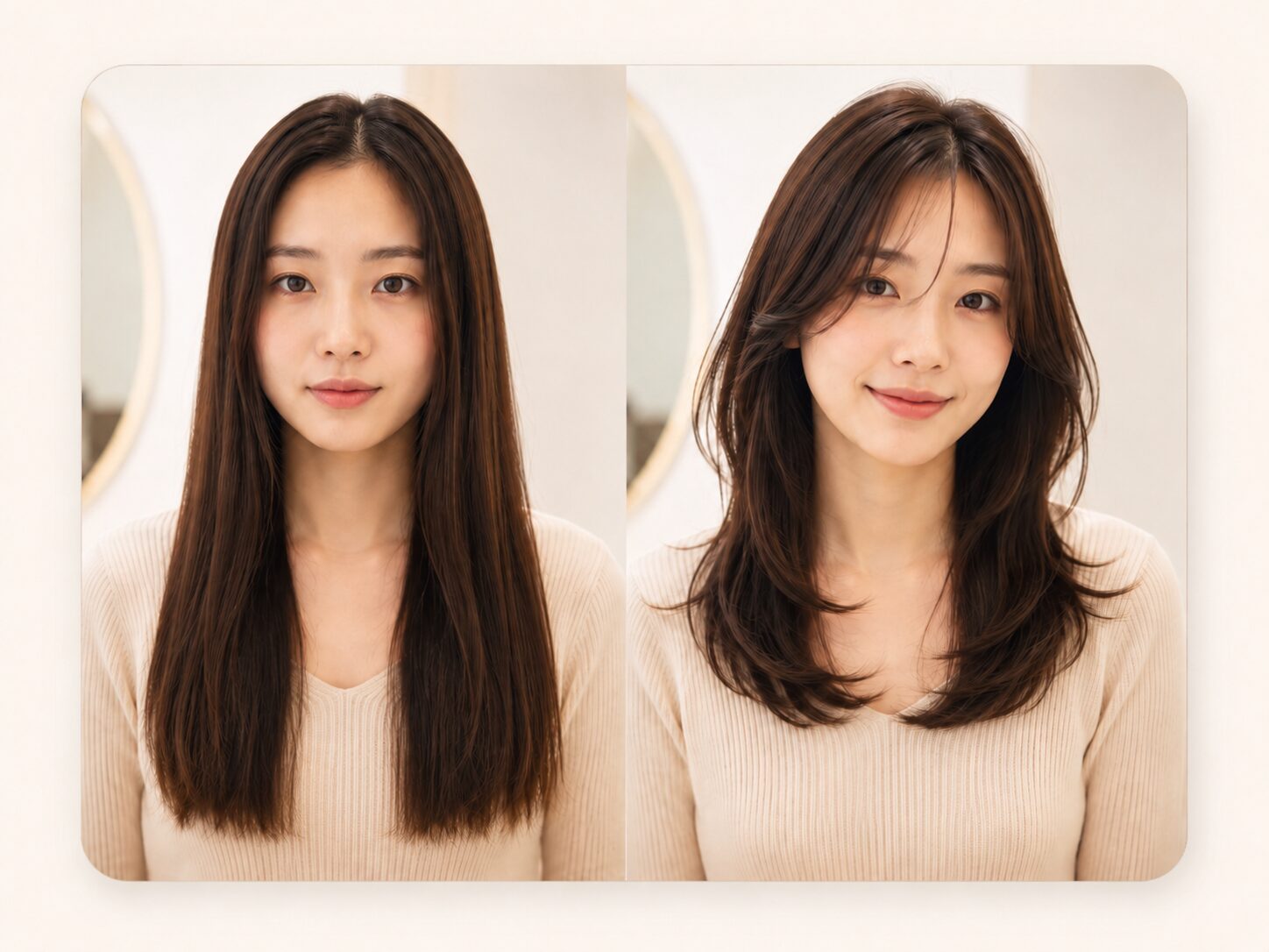 艶のあるヘアスタイル例1