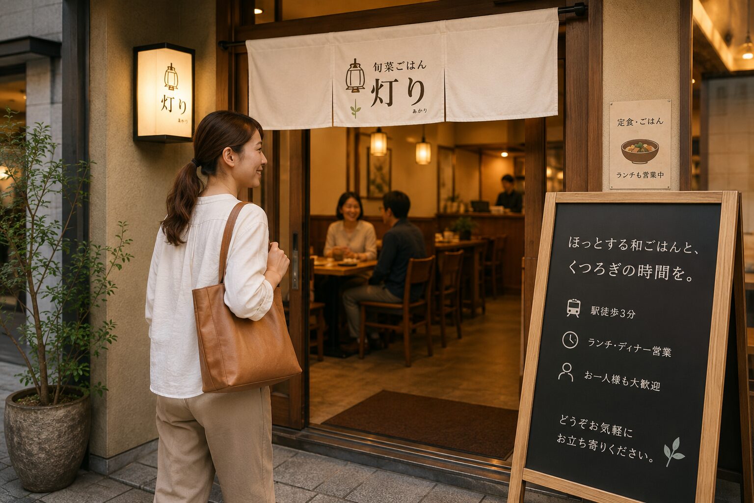 立ち寄りやすいお店のイメージ