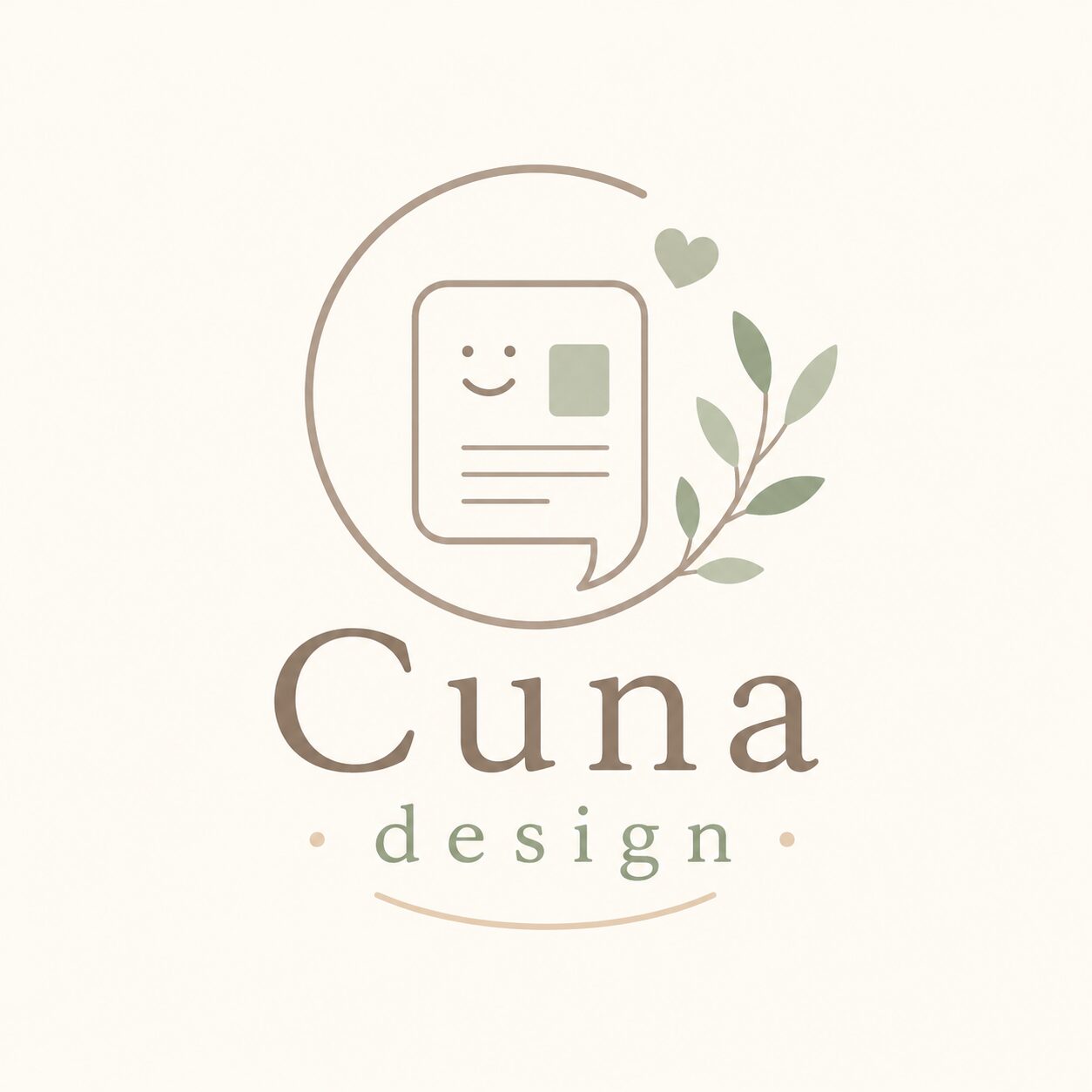 Cuna design ロゴ